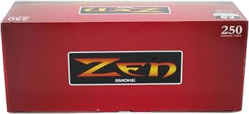 Amazon.com: ZEN King Size Full Flavor Cigarette Tubes -5 Boxes